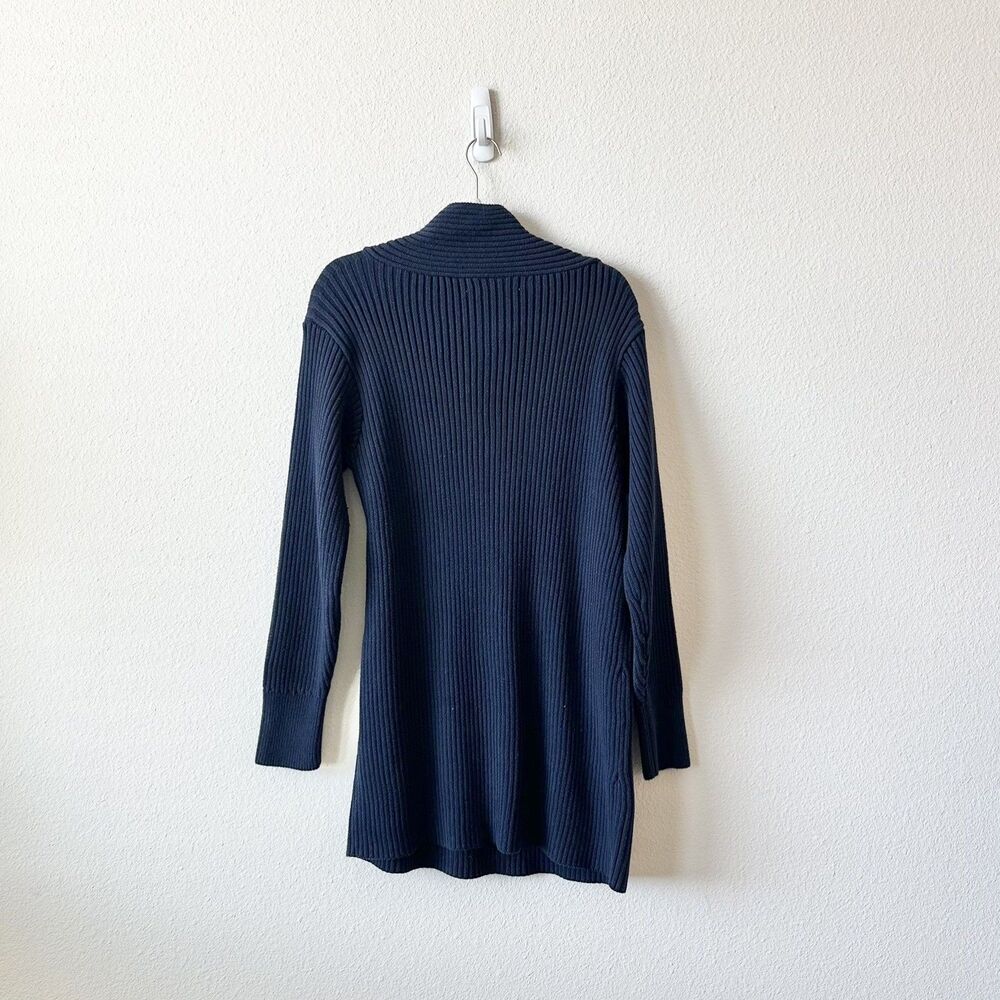 NWT Free People Beach Alba Sweater Tunic Dress in Navy Blue Size Small - Picture 5 of 9